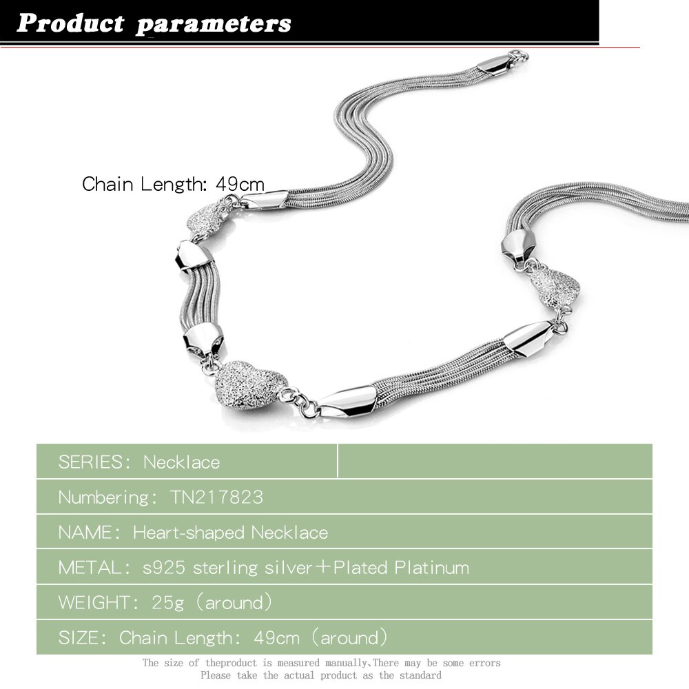 Collier avec pendentif en forme de cœur en argent Sterling 925 pour femme, collier avec pompon ras du cou, nouveauté, 100%