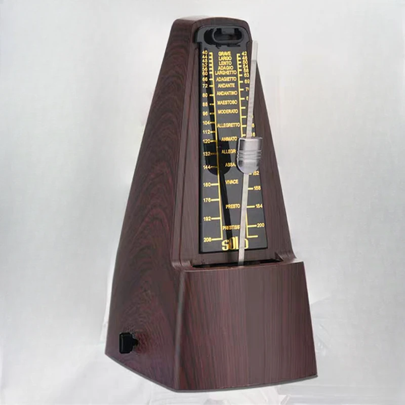 De Standaard Mechanische Precisie Metronoom Is Geschikt Voor Piano, Gitaar, Viool, Bas En Andere Instrumenten: WHITE
