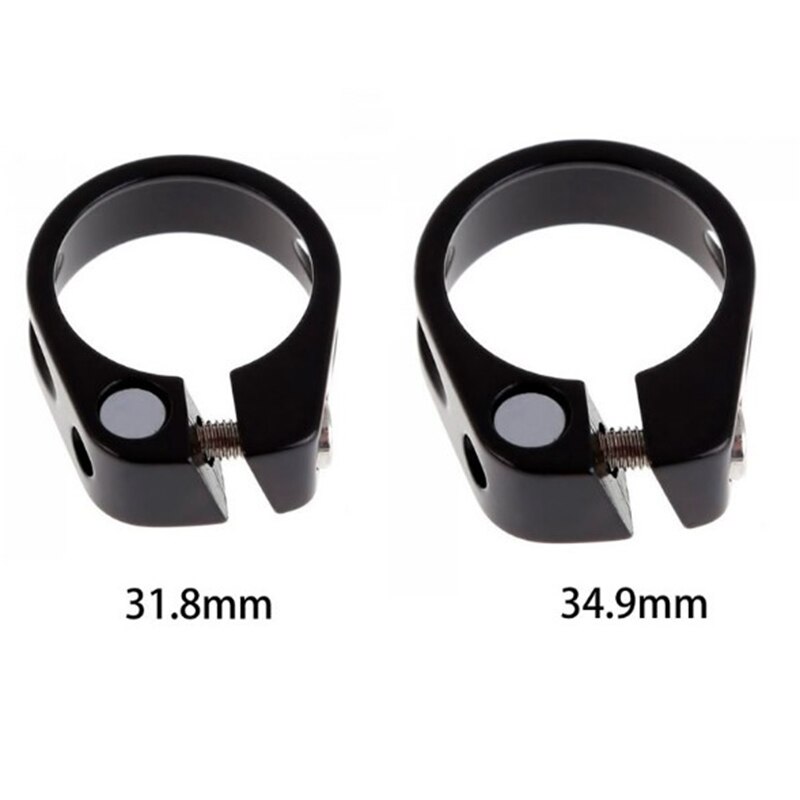 Aluminiumlegering fiets zadelpenklem 31.8/34.9mms fietsonderdelen fiets zadelpen buisklem mtb mountainbike racefiets zadelklemmen