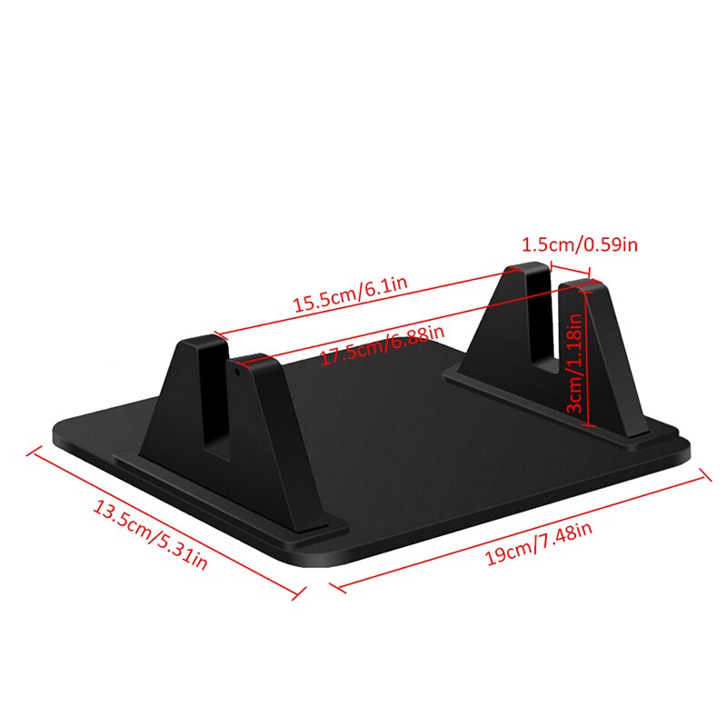 Soporte Universal para salpicadero de coche, 7 pulgadas, GPS, soporte para grabadora, consola central