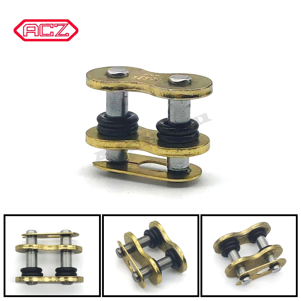 Motor Gouden 4 Stks/partij Deed 520 525 530 428 Ketting Aansluiten Master Link O-Ring Afdichting Voor Motorfiets Dirt bike Atv Quad