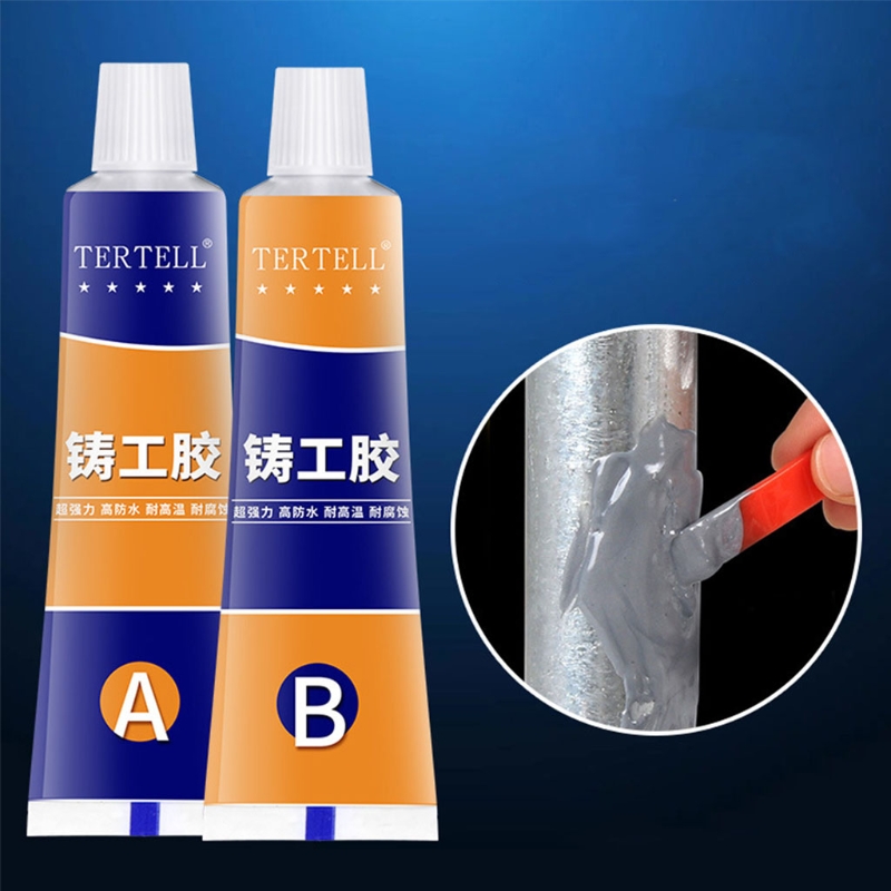 A9LB Strong Bond Sealant AB Glue Casting Adhesive Industrial Heat Resistance Cold Weld Metal Repair Paste Defect Repair Agent