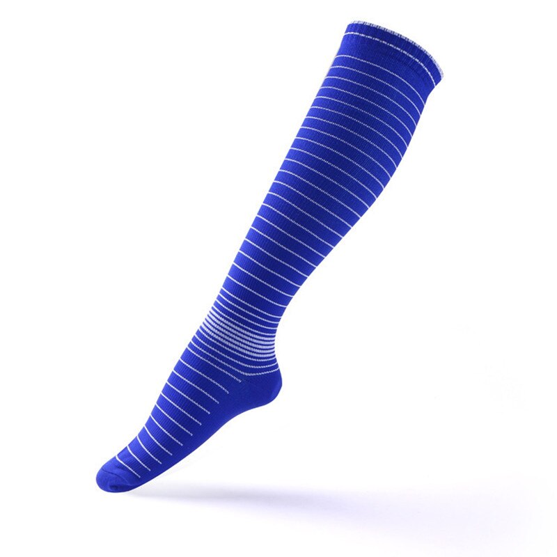 Unisex Stijlen Compressie Sok Voetbal Sokken Anti Vermoeidheid Pijnbestrijding Spataderen Circulatie Sok Voor Mannen Reizen Sokken