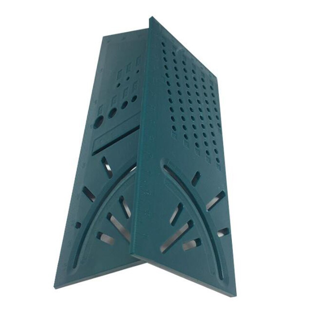 3d verstekhoek houtbewerkingsliniaal meetinstrument vierkant formaatmeter met potlood