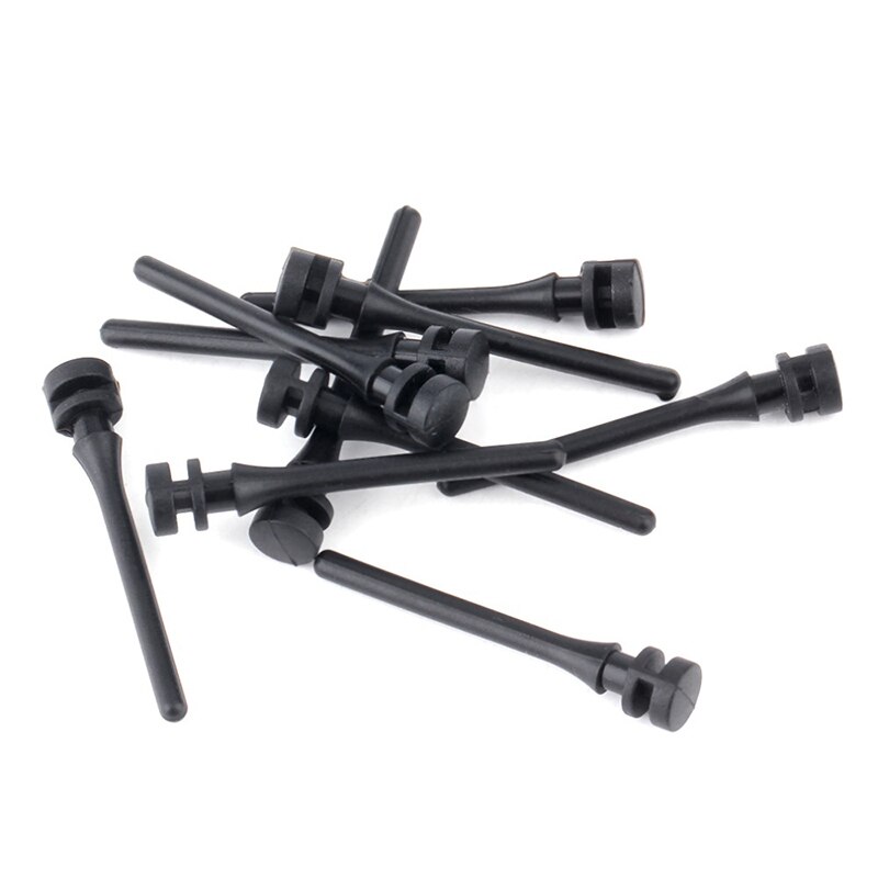 20PCS PC case fan Rubber screw Damping shockproof Absorption Noise Silicone Screw Black