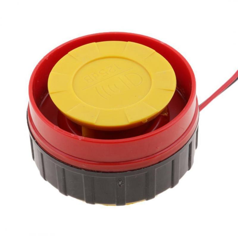 Alarme Super forte pour voiture, camion, moto, ATV, Raid, sirène, petit klaxon électrique, accessoires Auto, 12V: Default Title
