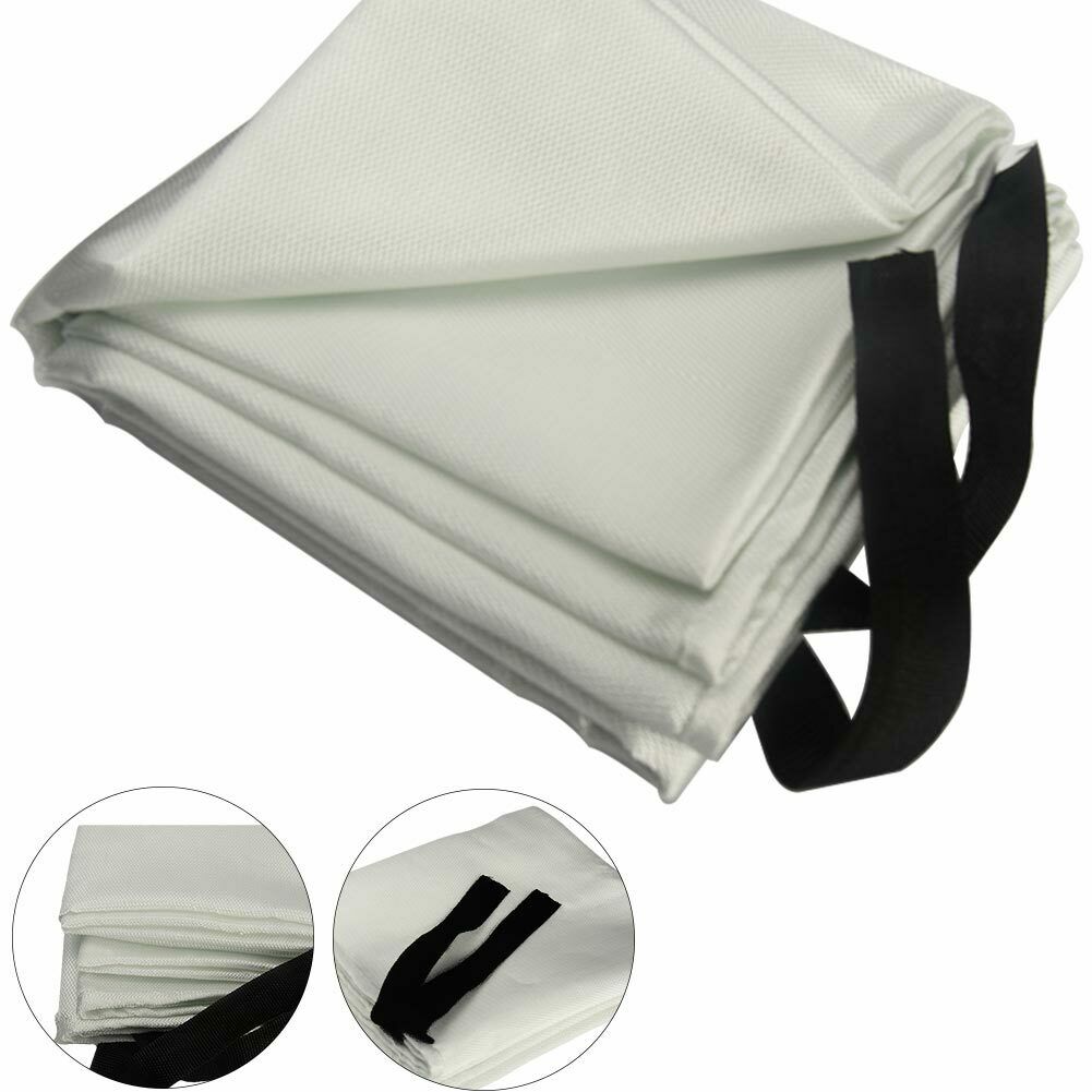 Couverture de soudage ignifuge en fibre de verre bouclier 1.2x1.8 mètre Durable bouclier ignifuge accessoires pour le bureau à domicile