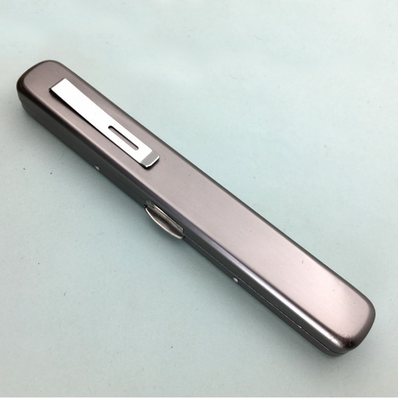 Best Verkopende Mini Aluminium Brillenkoker Mannen En Vrouwen Mode Draagbare Glazen Doos Leesbril Glazen Doos