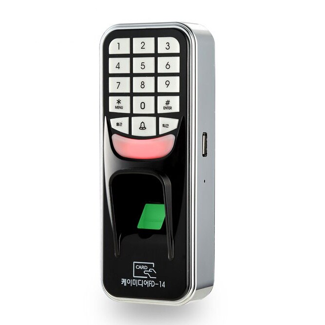 Fingerprint Password Key Lock Access Control Machine Biometric Electronic Door Lock RFID Reader Scanner System