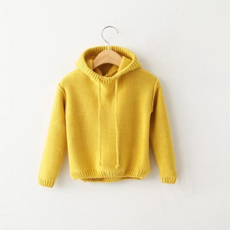 Baby Kleding Herfst En Winter Gebreide Truien Voor Baby Jongens En Meisjes Leuke Kwastje Hooded Warme Gebreide Truien Voor Baby jongens