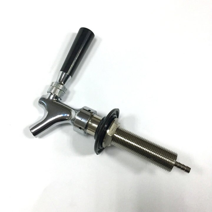 beer faucet tap,Us style with 127mm long shank, kettle beer keg,copper chrome beer tap ,highest