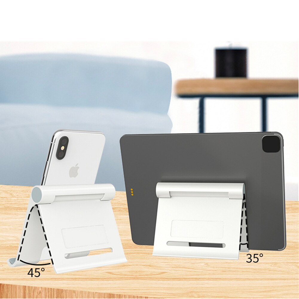 Tablet-ständer für desktop-computer, verstellbare und klappbare halterung für ipad pro, mini, air, xiaomi, samsung und smartphones 13 4 to zoll)