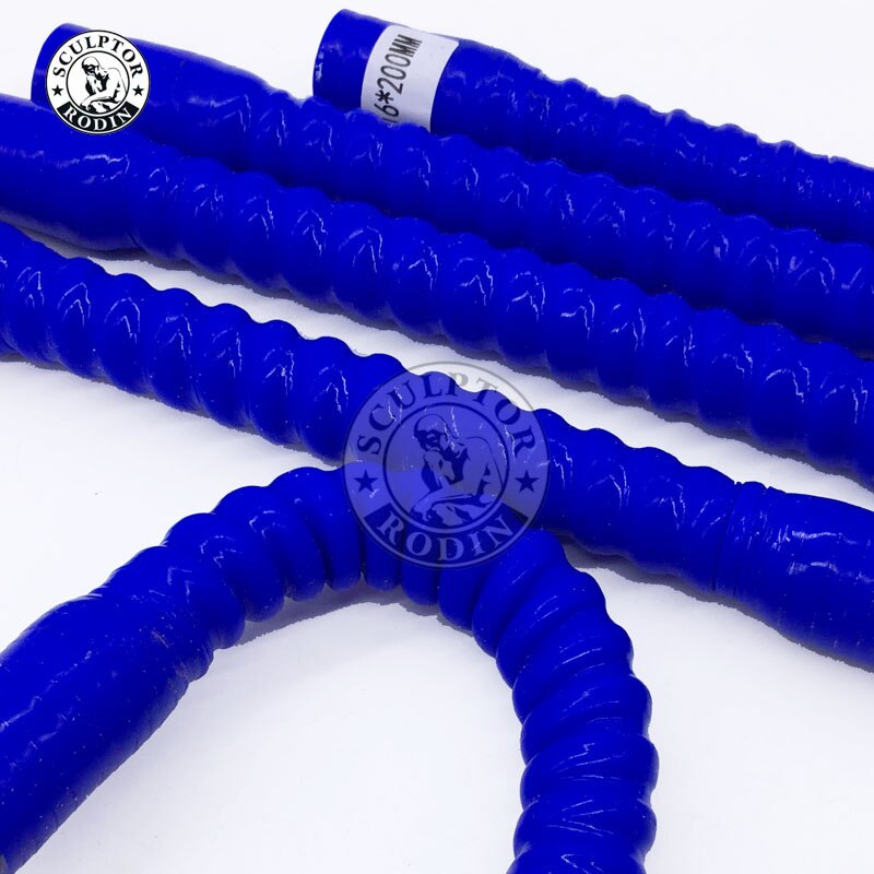 Ich würde :38mm 45mm 50mm ersetzen Auto biegen silikonschlauch schlauch gummi stahlrohr rohr (länge : 500mm 600mm 800mm)  blau/schwarz 1 stück