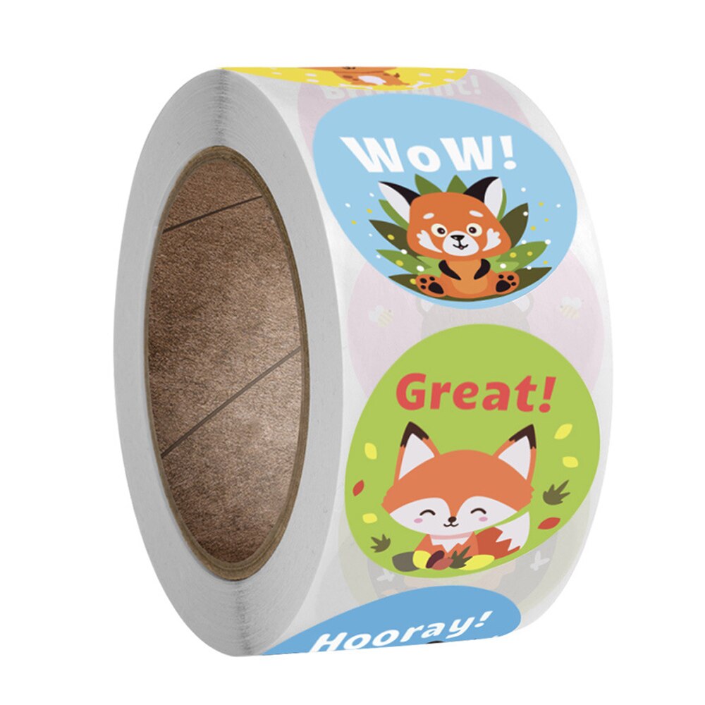 Stickers 100-500pcs Teacher Reward Sticker Fun Motivation Stickerfor School Teacher Student Stationery Stickers Kids