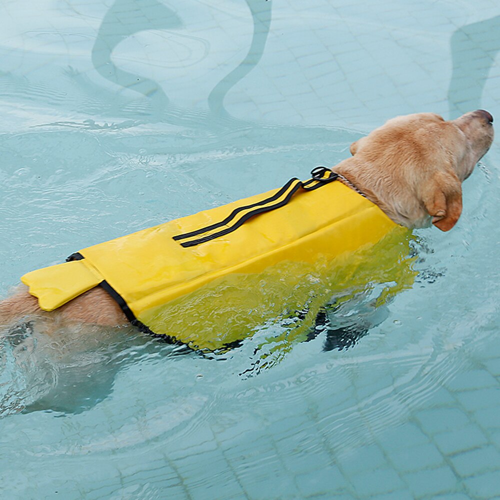 Dog Life Jacket Pet Life Jacket Shark Summer Dog Clothes Duck Cute Dog Life Vest for Medium Large Dogs Swimwear