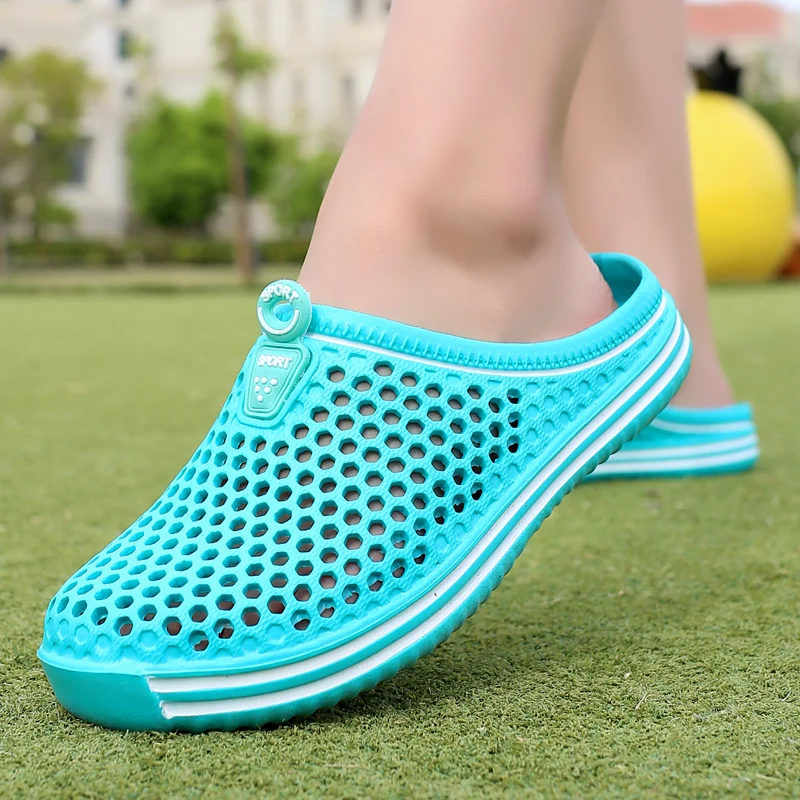 Zapatos acuáticos Unisex, zapatillas ahuecadas, sandalias de playa informales para parejas, Chanclas de playa para exteriores, zapatos de agua para hombres