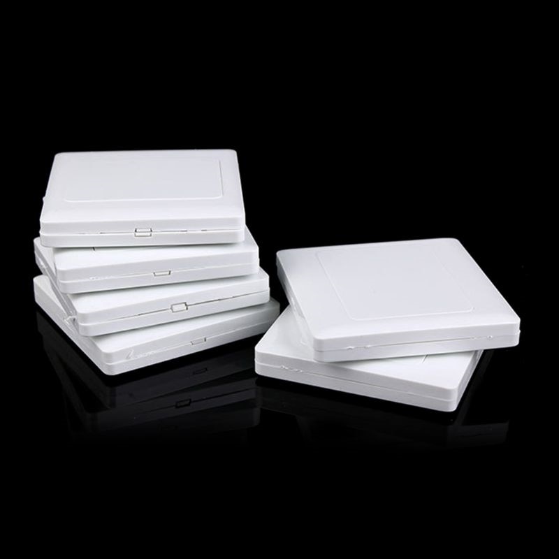 Electric Wall Switch Socket Blank Cover Panel Whiteboard ABS Outlet Plate Bezel Tool 86x86mm