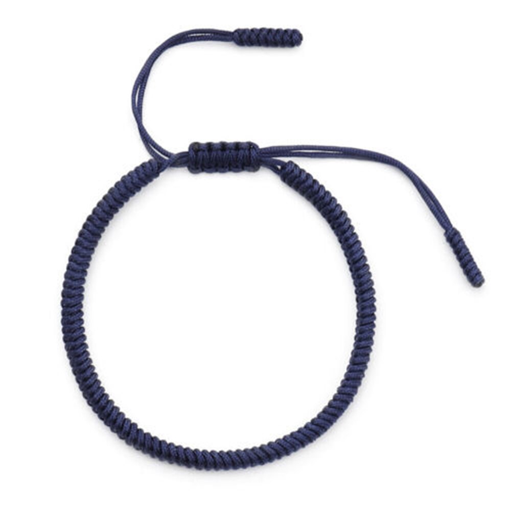 7 kleur Yoga Armband Tibetaanse Boeddhistische Goede Lucky Charm Tibetaanse Armbanden & Armbanden Voor Vrouwen Mannen Handgemaakte Knopen Touw Armband: 3