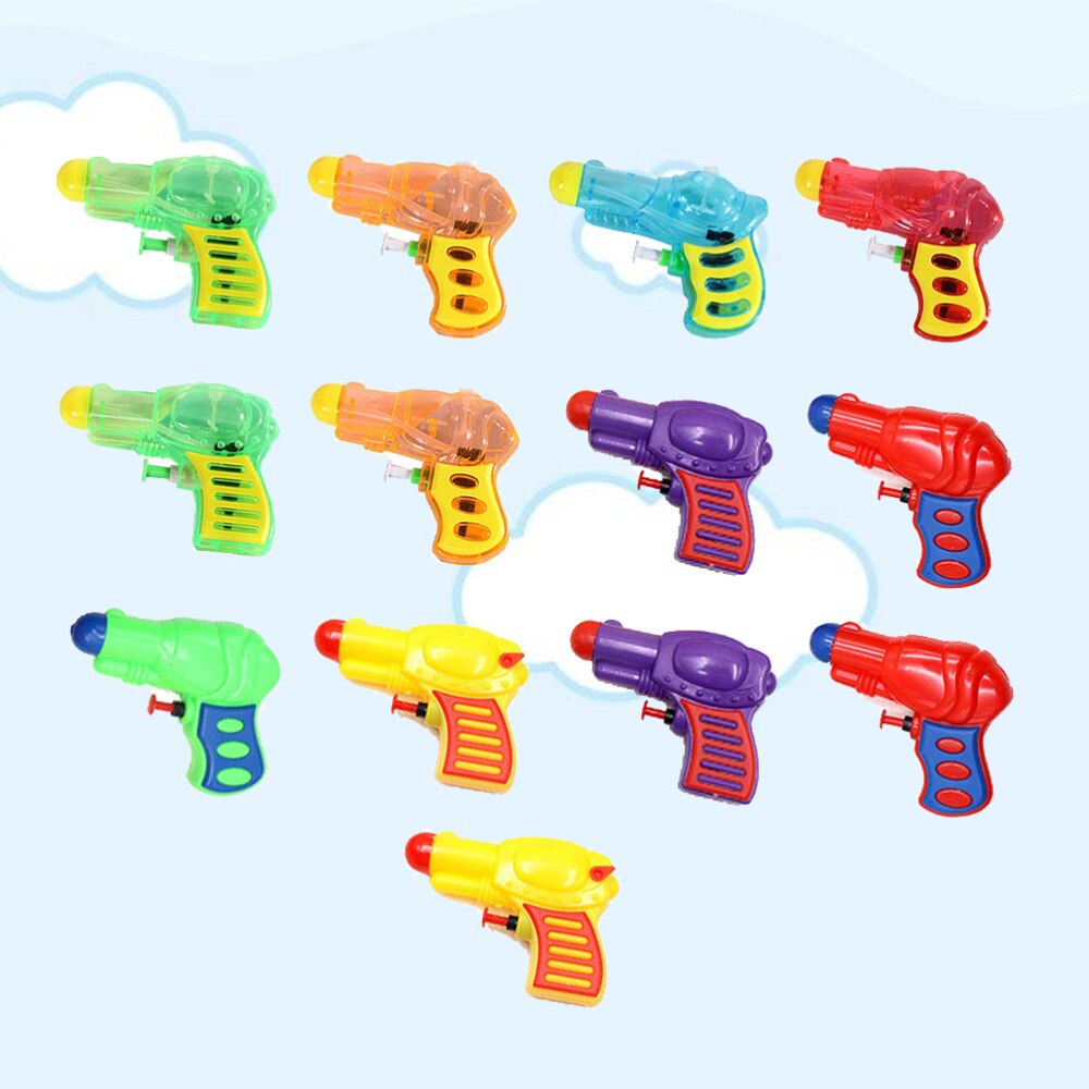 13pcs Water Blaster Fun Mini Conlorful Bath Toy Water Shooting Toy Water Shooters for Pool: Default Title