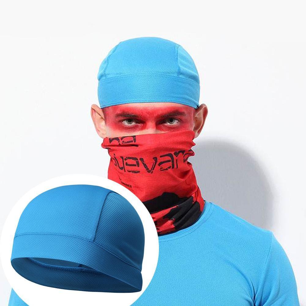 Sombrero de secado rápido para ciclismo, gorra de calavera para moto de hombre, gorra para deportes al aire libre para ciclismo, Calavera