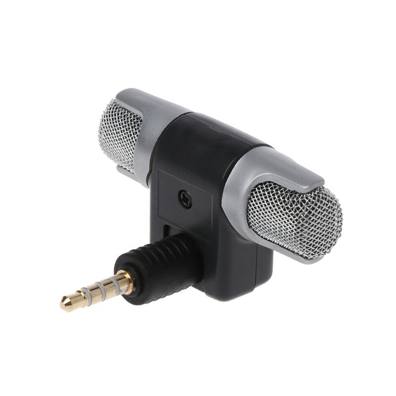 Mini 3.5mm Jack Microphone Stereo Mic For Recording Mobile Phone Microphone