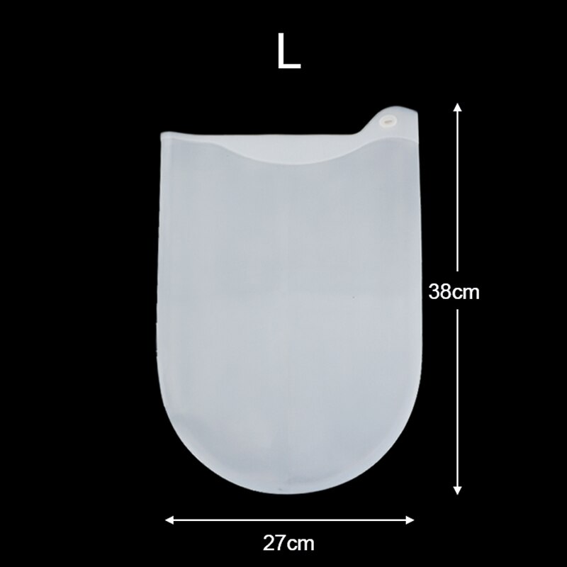 Bolsa de silicona para amasar, bolsas de mezcla de harina de grado alimenticio, herramienta de cocina para hornear, utensilios de cocina, accesorios: L