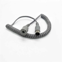 Strong Manicure machine Accessories Nail Drill Handpiece Cord power Cable For Electric Nail Drill 10mm Gray Handle Rope
