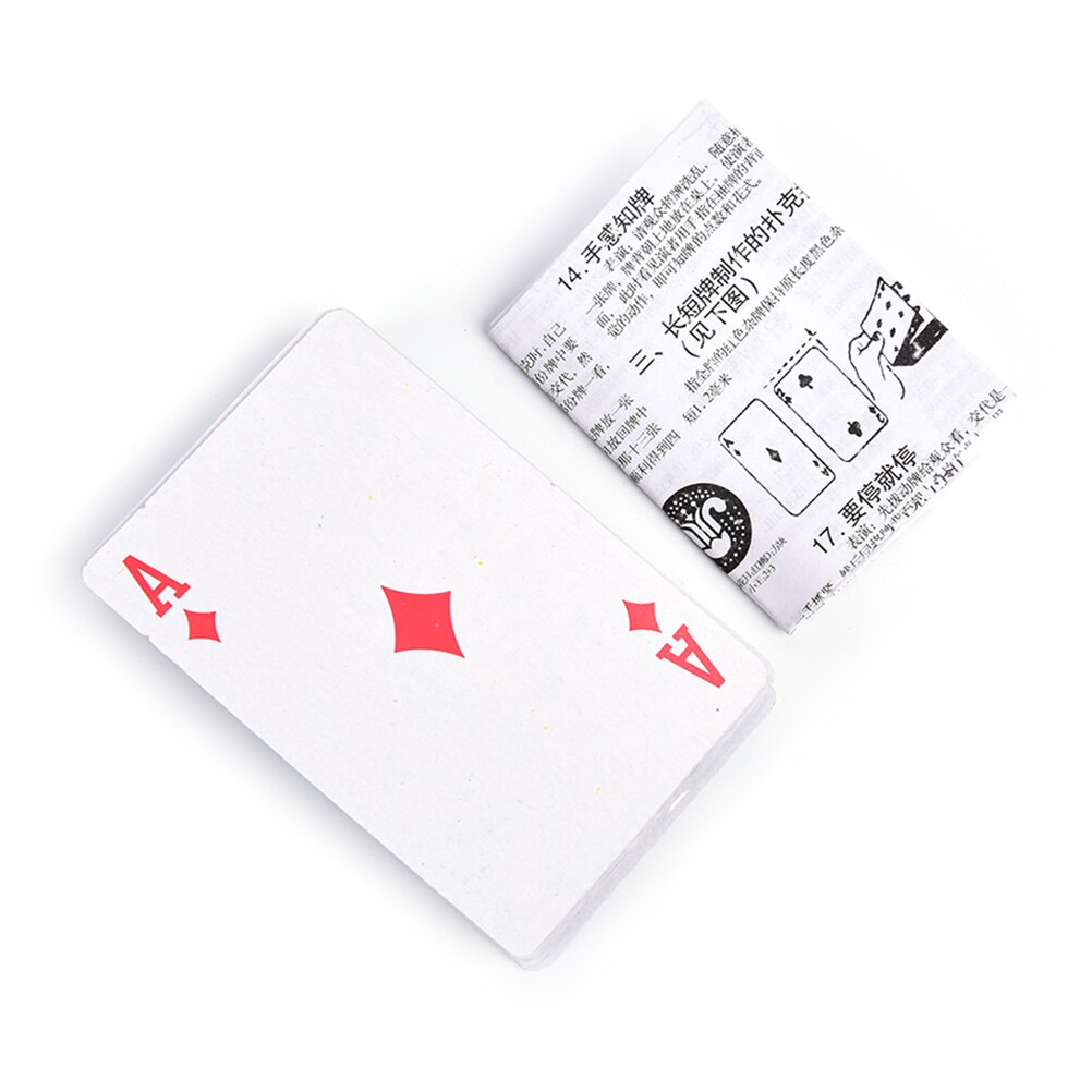 1 Deck Magie Poker Stripper Markiert Trick Spielkarten Svengali Kegel