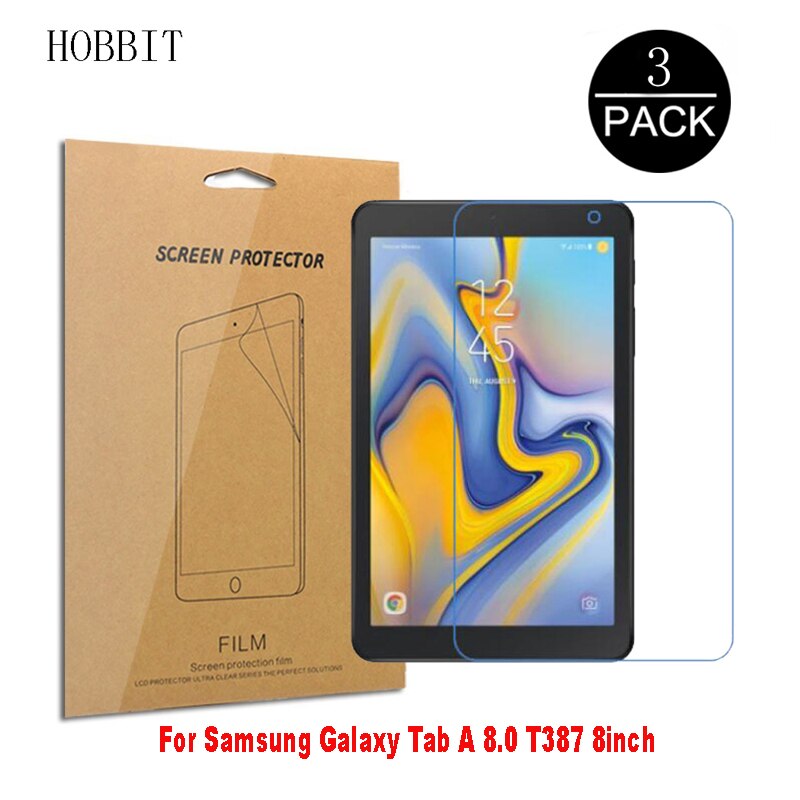 3Pcs For Samsung Galaxy Tab A 8.0 8 Inch T295 T290 Tablet Screen Protector 0.15mm Nano Scratch Proof Explosion-proof Film: Tab A 8.0 T387 