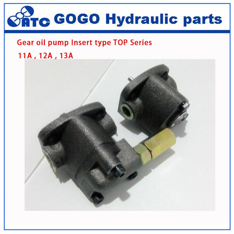 Gear oil pump Insert type lubricating cycloid with small flow, low pressure gear pump triangle