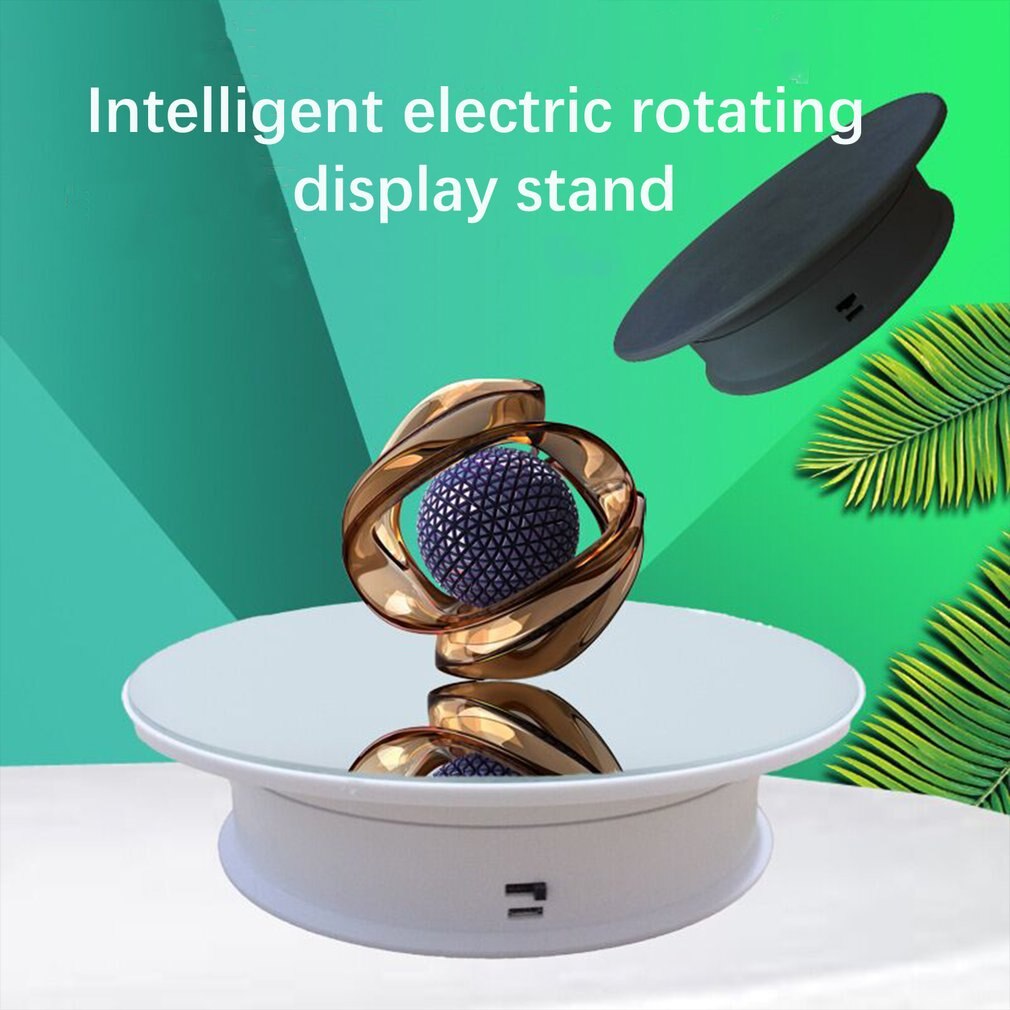 205 Gemotoriseerde Roterende Display Stand Sieraden Draaitafel Spiegel Draaitafel Oplaadbare Voor Model Hobby Collectible Product