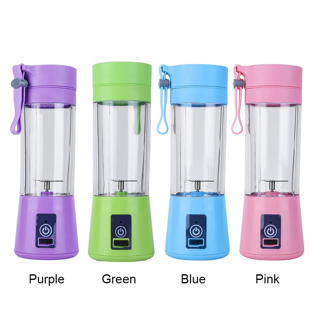 380ml przenośne USB akumulator maszyna sok mikser mikser mini robot kuchenny osobisty pomarańczowy wyciskacz wyciskarka robić sokowirówka