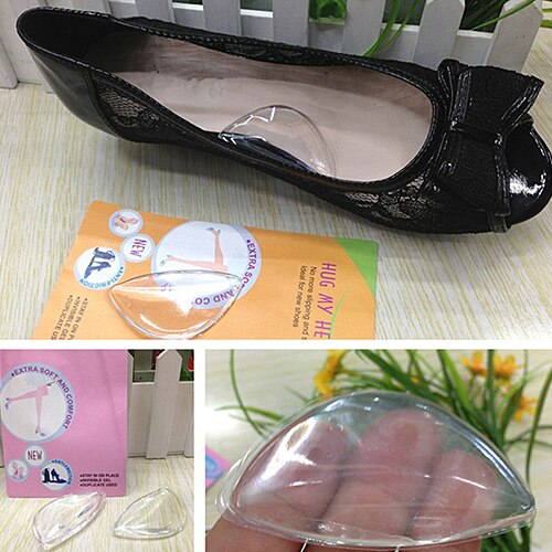 de Plantilla de Gel de silicona de zapato, plantilla ortopédica de pie plantilla cuña almohadillas dolor Gel semelle de palmilha