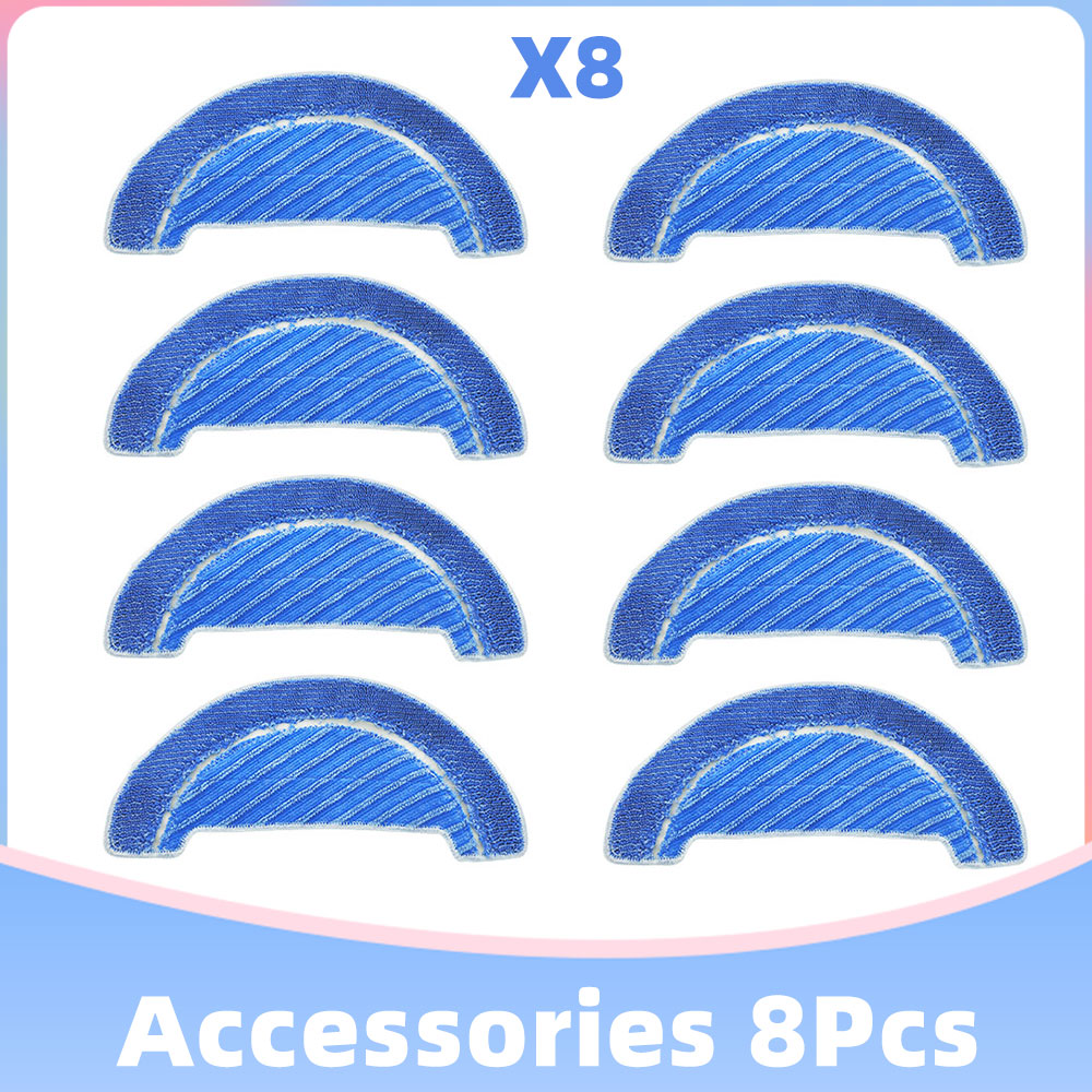 Compatible con Cecotec Conga 1090 1099 1990 Connected 1790 Ultra Titanium 990 999 Vital Piezas Cepillo principal Filtro Mop Paño: Lavanda