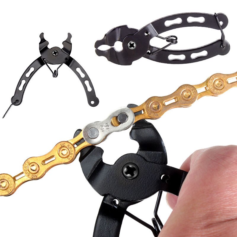 Mini Bike Chain Quick Link Tool with Hook up Multi Link Plier MTB Road Cycling Chain Clamp Magic Buckle Bicycle Tool Kit
