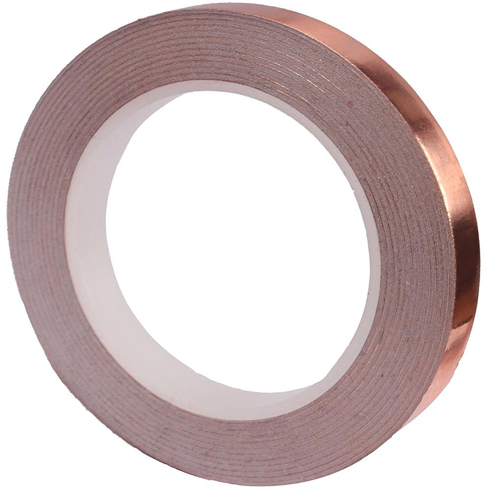 Conductive Double Side Copper Foil Tape Two Sides Conductive Gold Copper Foil Adhesive