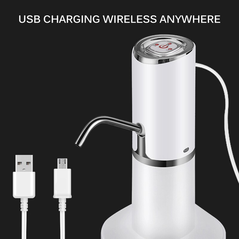 Elektrische Waterpomp Usb Opladen Multi-Interface Gebotteld Drinkwater Druk Pomp Dispenser Water Pompen Apparaat