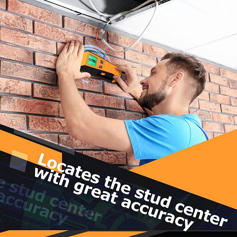 2Pack 5 In 1 Stud Finder Wall Scanner, Stud Sensor Sensor Finders For Wood AC Wire Metal Studs Joist Detection