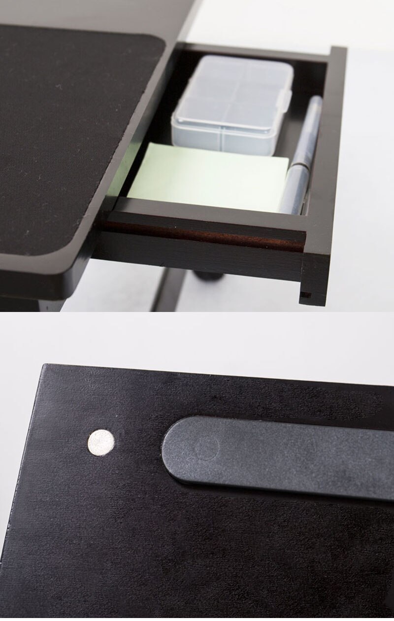 Wooden Laptop Table Home Computer Desk Students Dormitory Beds Folding Laptop Tables Computer Table Office Desk