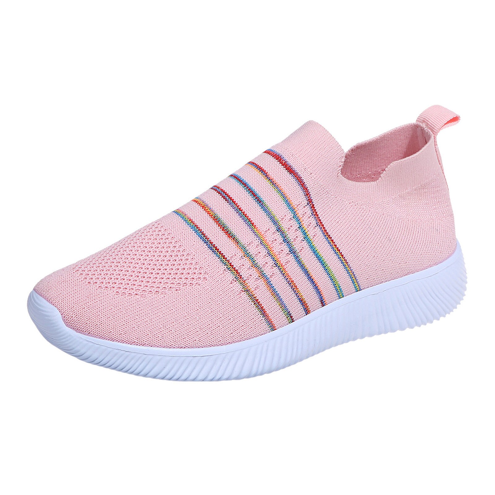 Licht Soft Sport Schoenen Vrouwen Mesh Ademend Tennis Schoenen Vrouwelijke Stabiliteit Tennis Sneakers Trainers Goedkope #3: Roze / 8.5