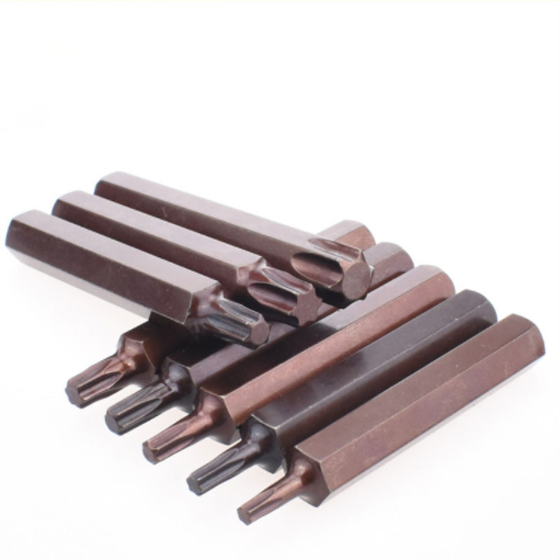 Lot De 7 Embouts Torx T20-T55 BROPPE – Tige Hexagonale 10mm, Acier S2, Universel