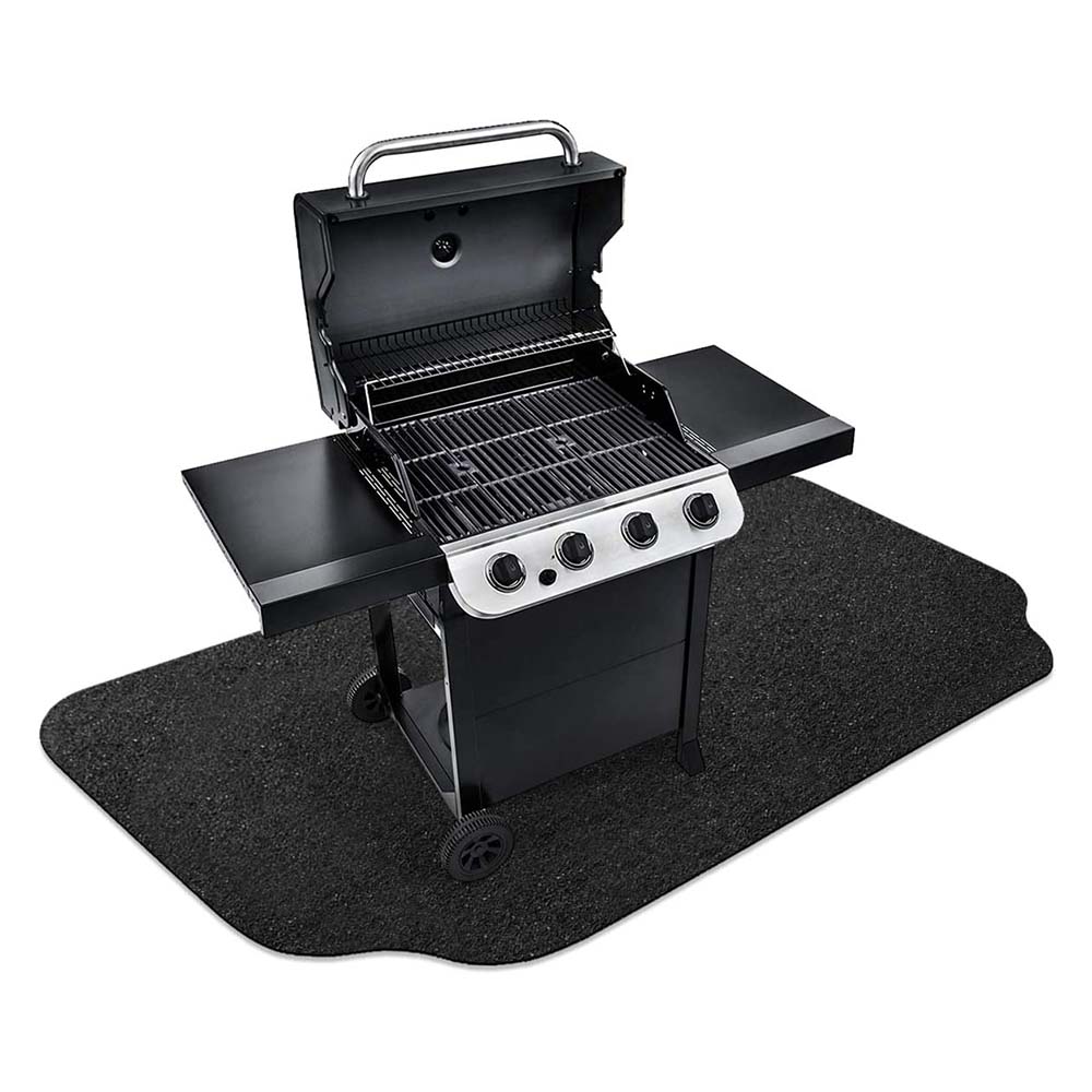 Grillmåtte ikke-vævet grill gulv bbq udendørs oliesikker miljøbeskyttelse genanvendeligt tilbehør grydeplade bagning