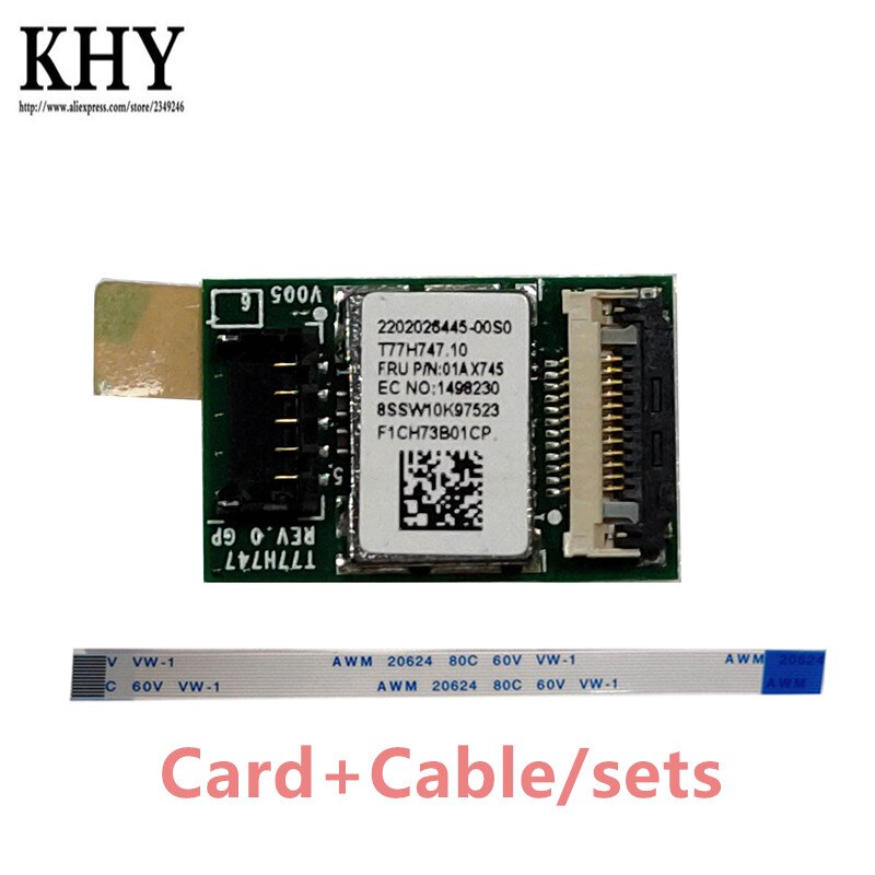 original Wireless NFC NPC300 for ThinkPad L380 Yoga P52 P72 T490 T590 P53s X390 Yoga, L390 Yoga,T490s X390 L490 L590,01AX745: card cable