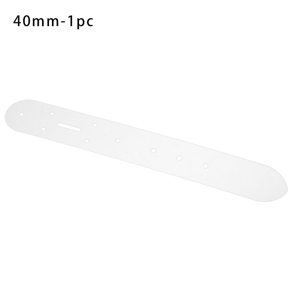 1/5PCS Clear Plastic Leather Crafts Punching Mould Stencil Hole Templates Belt Handcraft Punch Belt Buckle Positioning Tools: 40mm-1pc