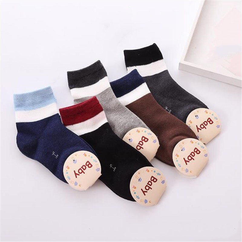 20pc=10pairs/lot Baby Boy Stripes Socks Soft Cotton Infant Socks Cute Cartoon Pattern Kids Socks for Baby Children Sock 1-12 Y: TWS0347 / S1 to 3 years