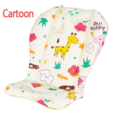 BBSONG Universal Baby Pad Warm Cotton Cushion Infant Stroller Seat Pad Pram Mattress Harness High Dining Chair Toddler Seat Mat: Style A