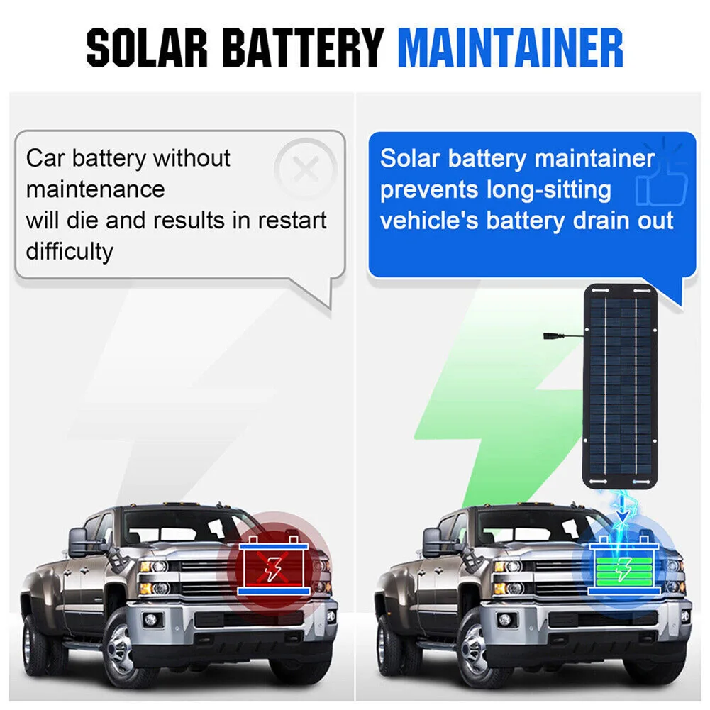 30W Solar Charger System IP65 Car Battery Solar Panel Charging Kit 18V Solar Battery Charger Board For Car RV Boat Motorcycle