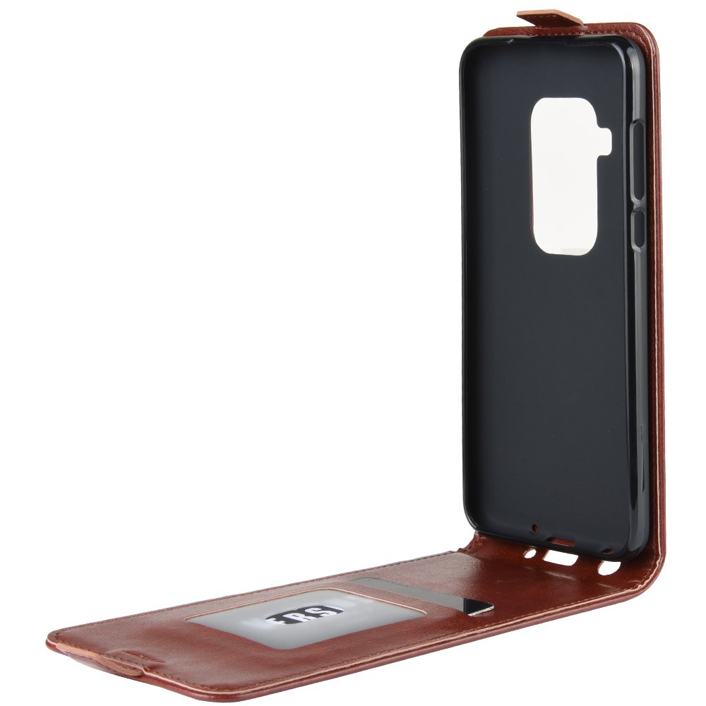 UP Down Leather Case For Motorola One Power P30 One P30 One ZOOM Phone Bag Vertical Flip Leather Cover Cases Card Slot Holster