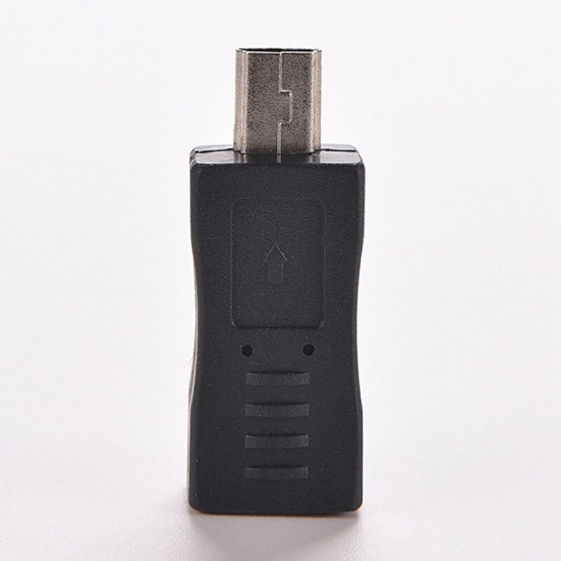 10 Uds. De adaptador Micro USB hembra a Mini USB macho 5P cargador Adaptador convertidor conector para Cables de teléfono PC