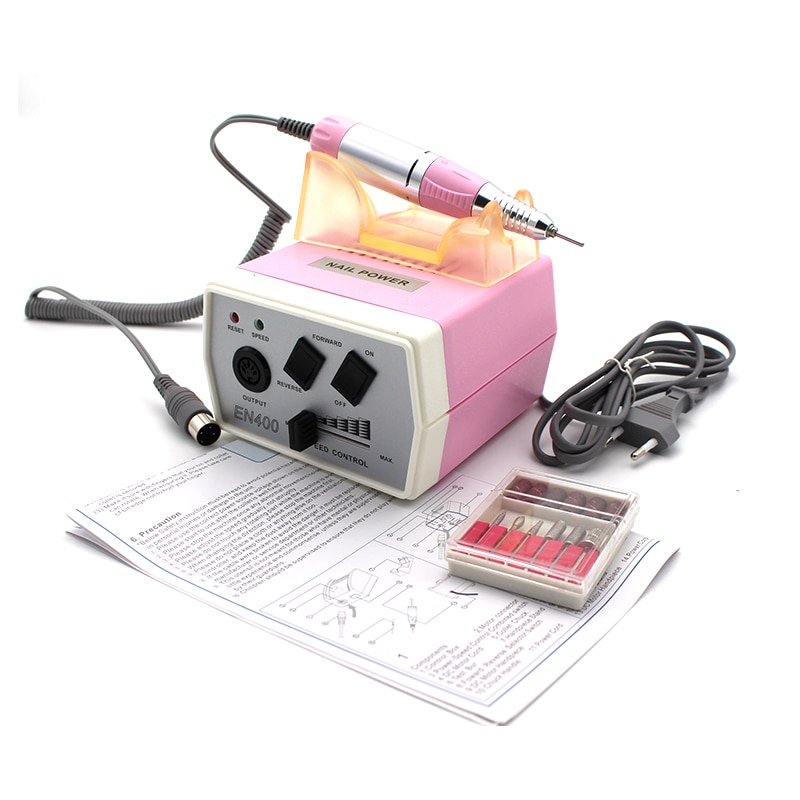 Ponceuse à ongles électrique 35W EN400 Pro, équipement de manucure et pédicure, accessoires de manucure